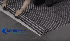 Aluminium mat installation