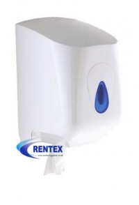 Centrefeed Roll Dispenser White