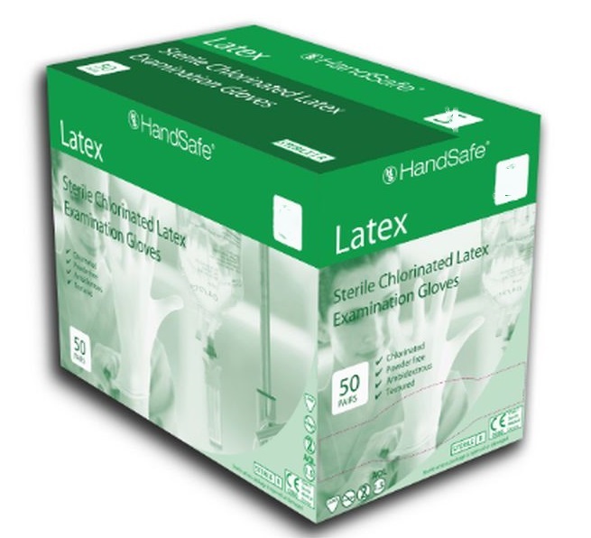 Latex Powder Free Sterile Gloves Large